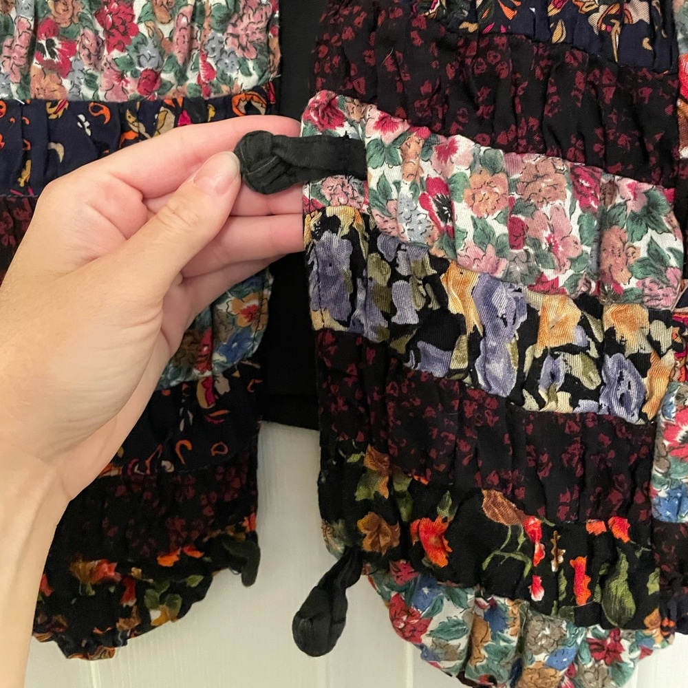 Halsey Collection Textured Patchwork Vest! - Picture 4 of 5